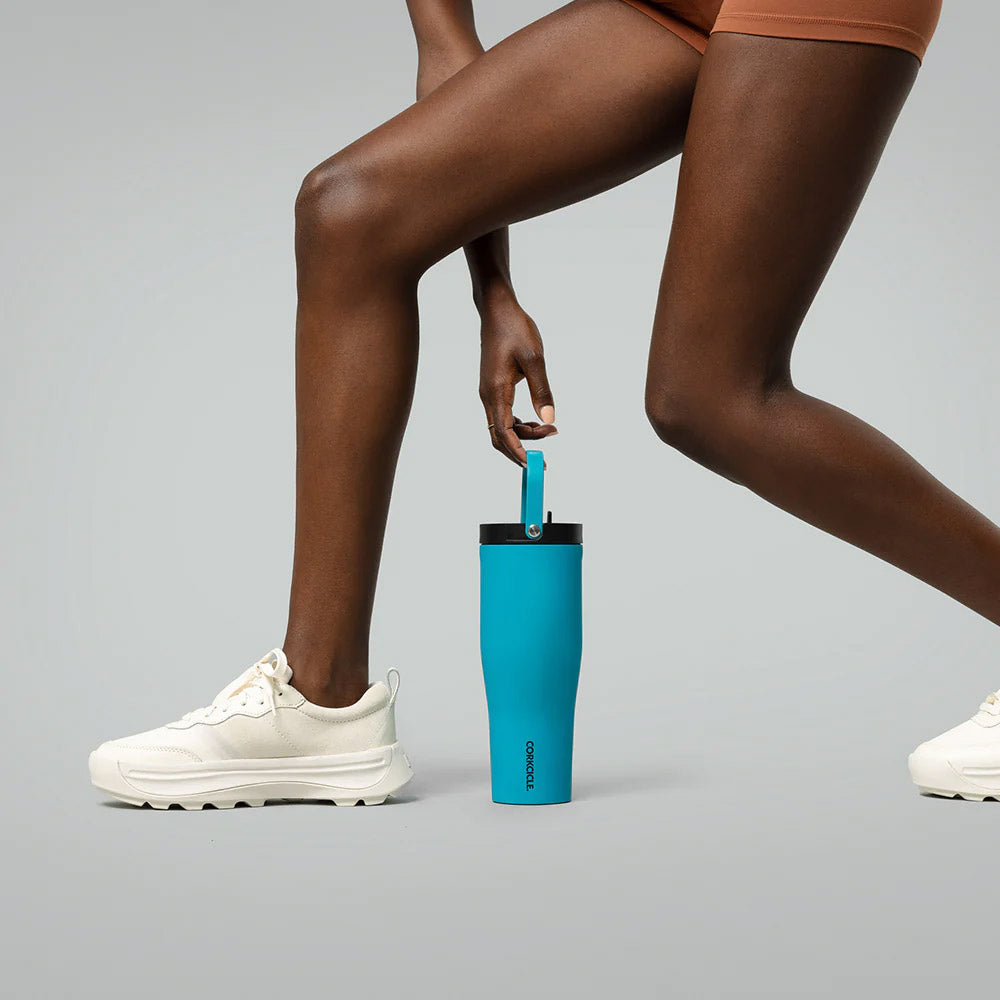 Corkcicle GoCup XL With Straw 887ML Capri Blue