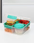 Sistema 1.25 Liter Bento Cube To Go Teal