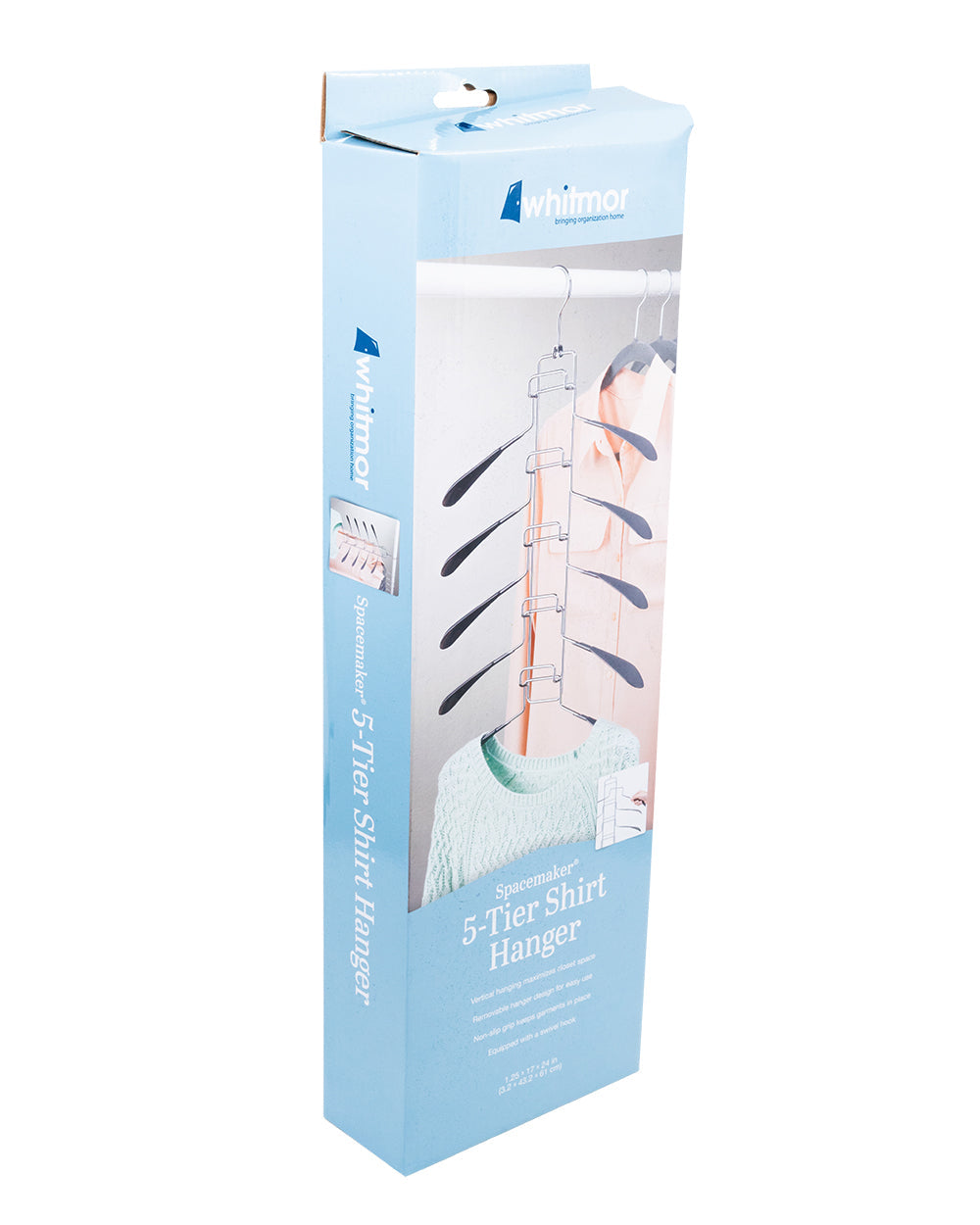 Whitmor Spacemaker 5 Tier Shirt Hanger