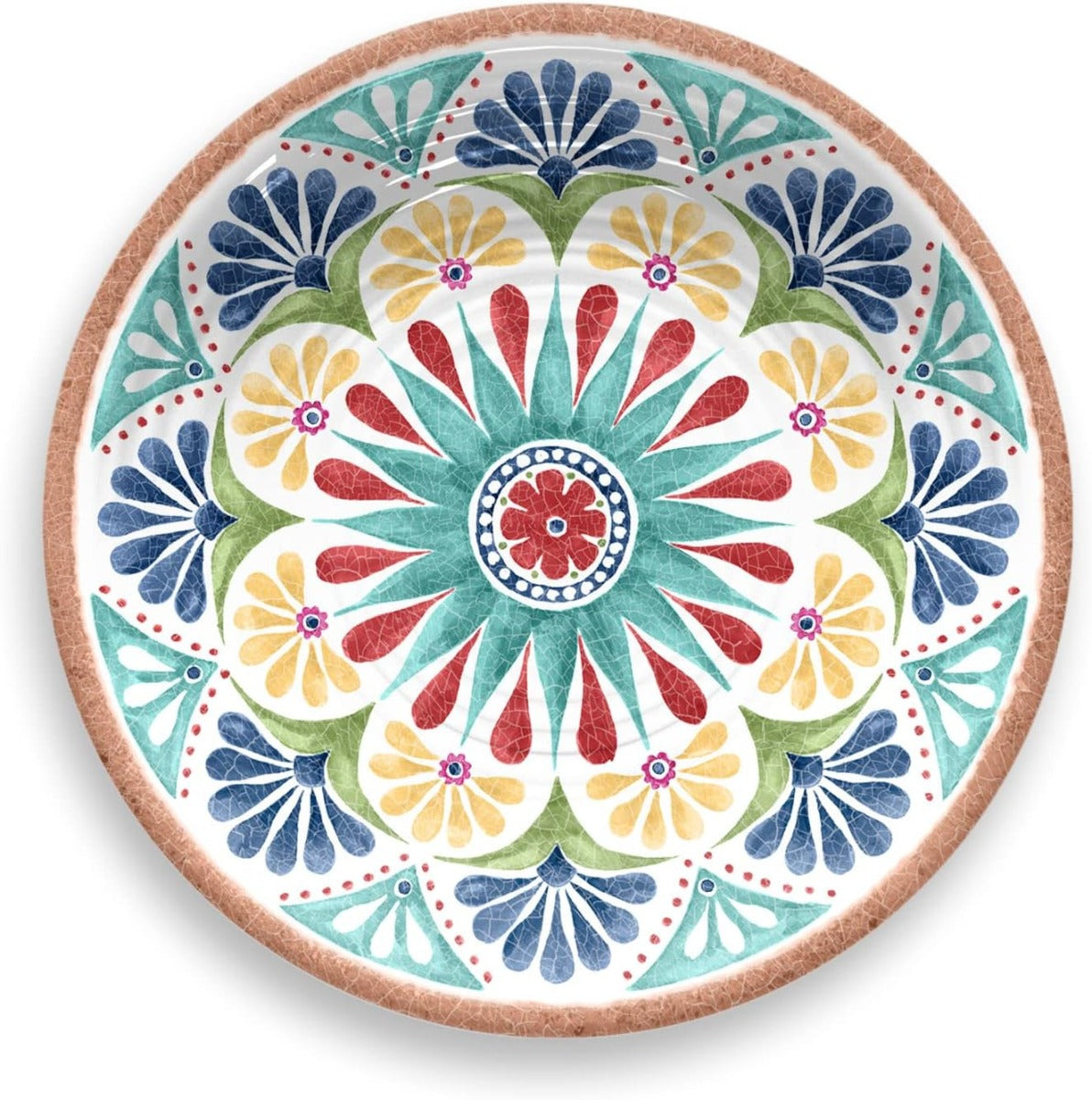 Tarhong Rio Medallion Round Platter 14 Inch