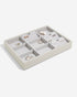 Stackers Classic Statement Earring Holder Oatmeal