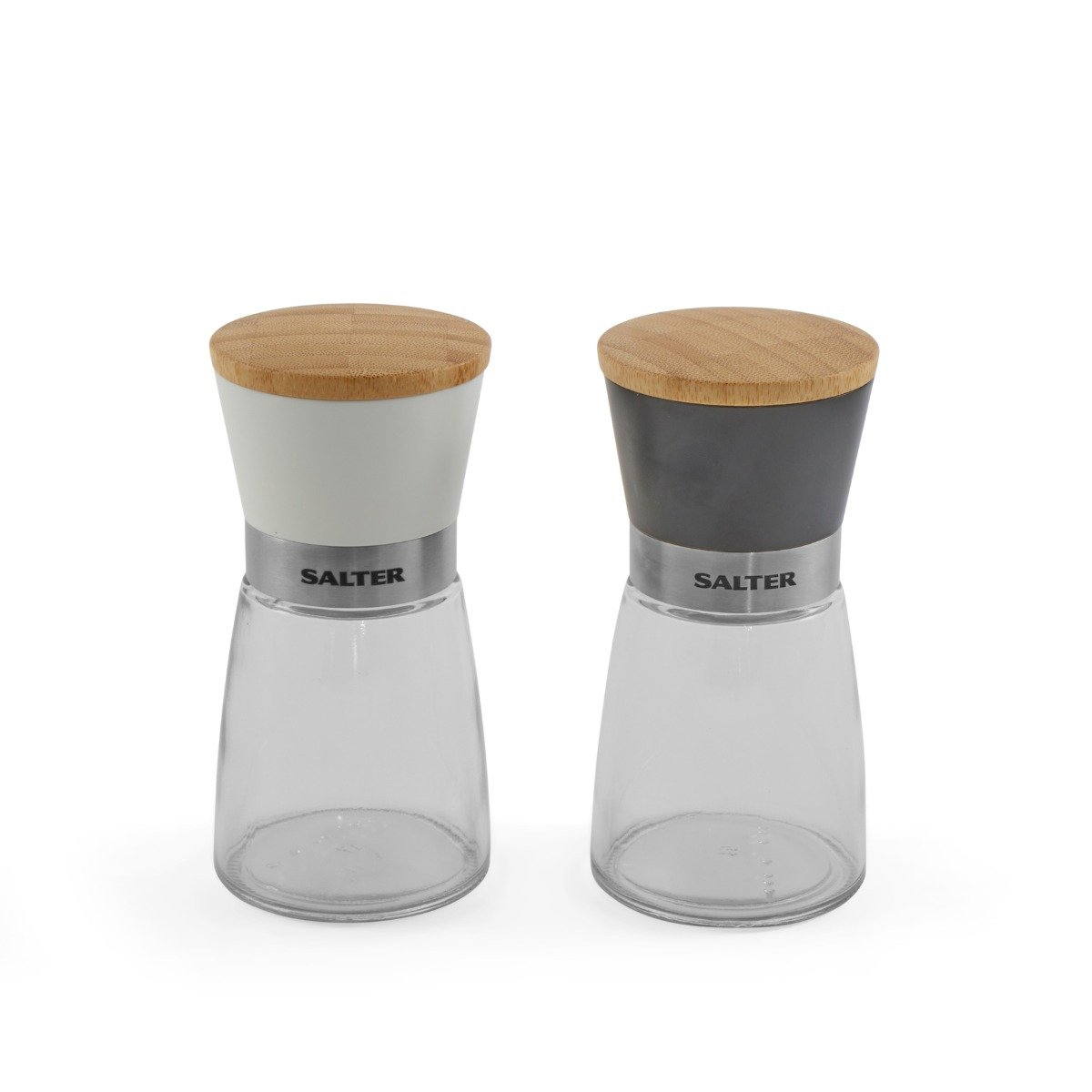 Salter Glass Mill Set Filled