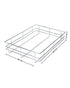 Tansel Wardrobe Pull Out Drawers with Slides L 346 x H 100 x W 485 mm