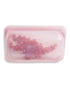 Stasher 290ML Reusable Silicone Snack Bag Rainbow Pink