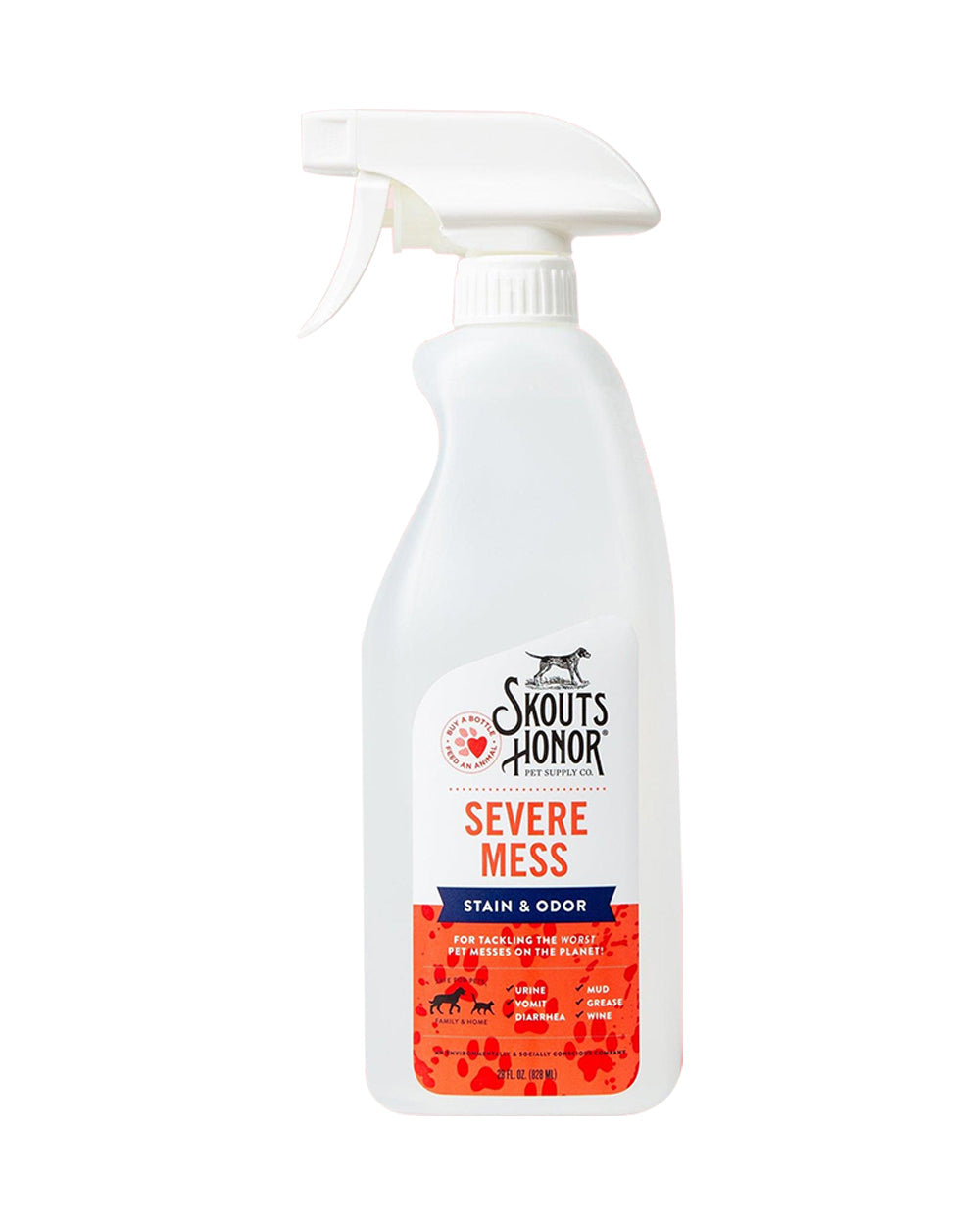 Skouts Honor 830ML Stain & Odor Severe Mess Advanced Formula Dog Cleaning
