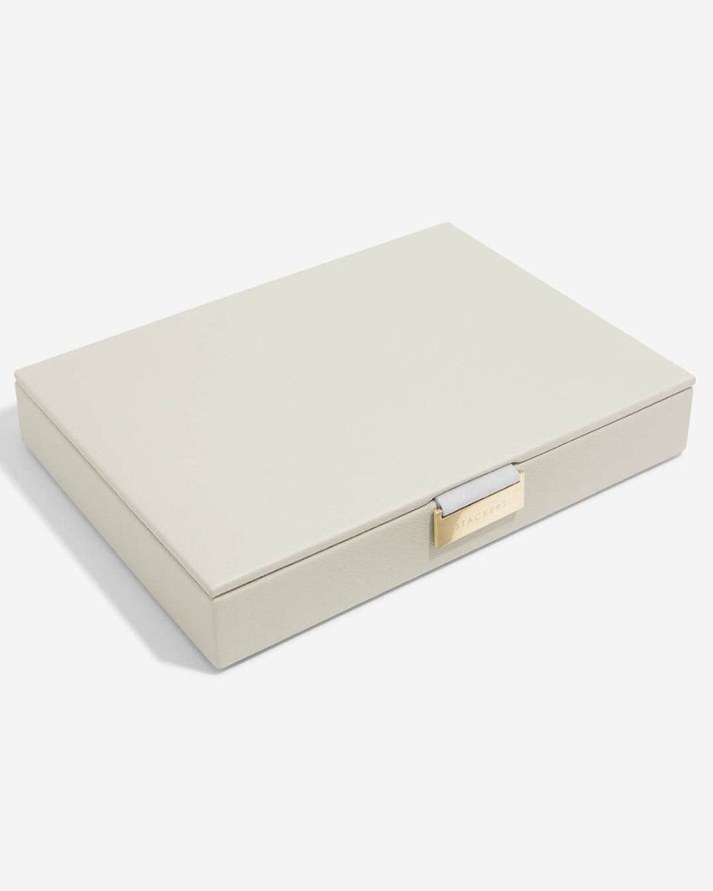 Stackers Classic Jewellery Box with Lid Oatmeal