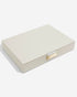 Stackers Classic Jewellery Box with Lid Oatmeal