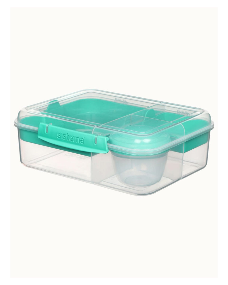 Sistema 1.65 Litre Bento Lunch To Go Minty Teal