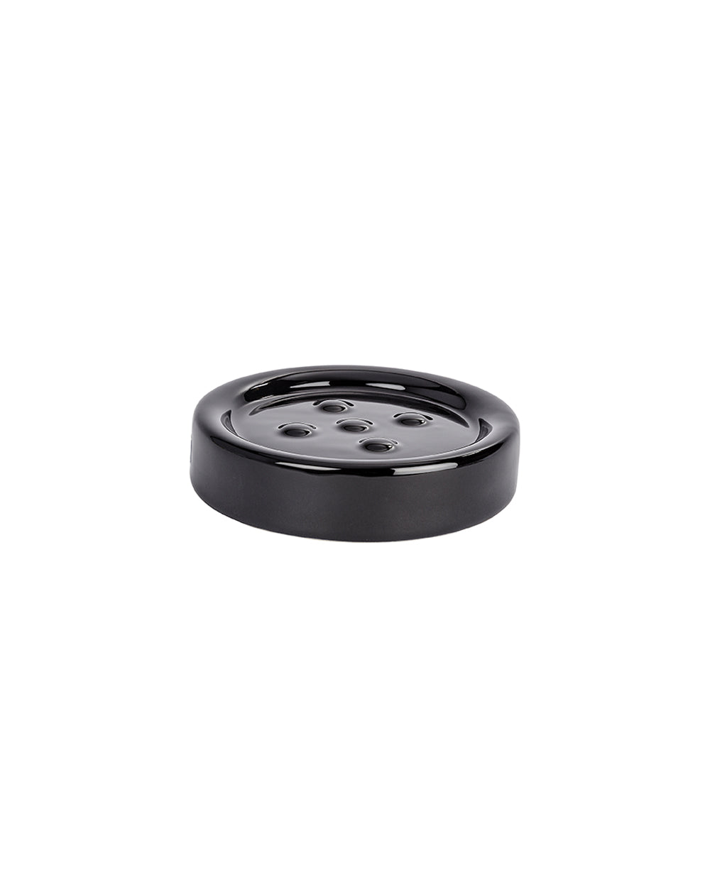 Wenko Ceramic Soap Dish Polaris Black