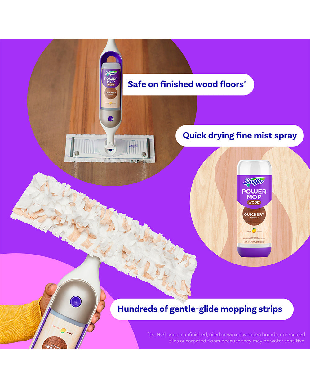 Swiffer Wood Power Mop Kit
