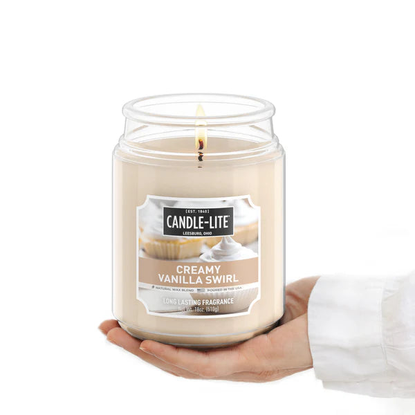 Candle Lite 18oz Vanilla Candle