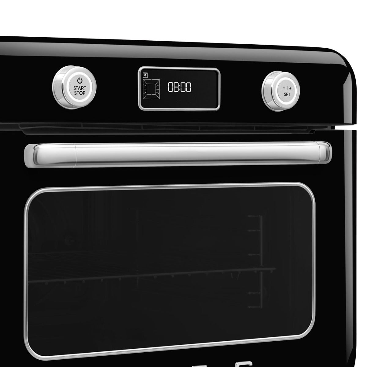 Smeg Countertop Combi Oven 50's Style Black