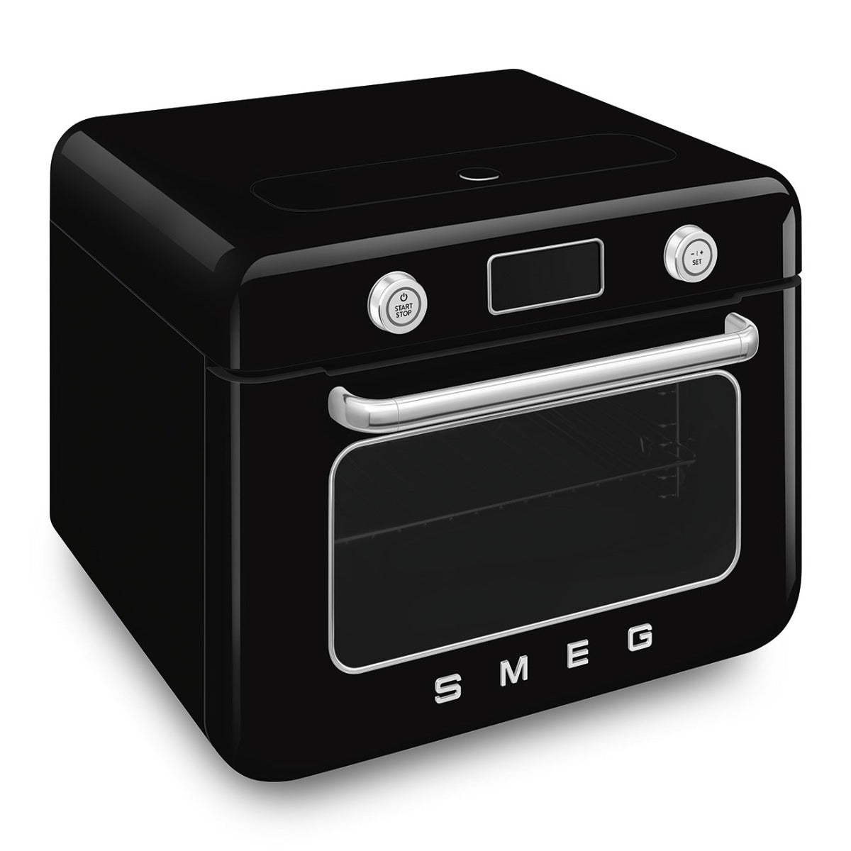 Smeg Countertop Combi Oven 50's Style Black