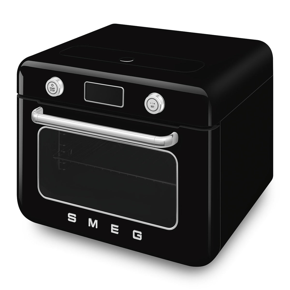 Smeg Countertop Combi Oven 50's Style Black