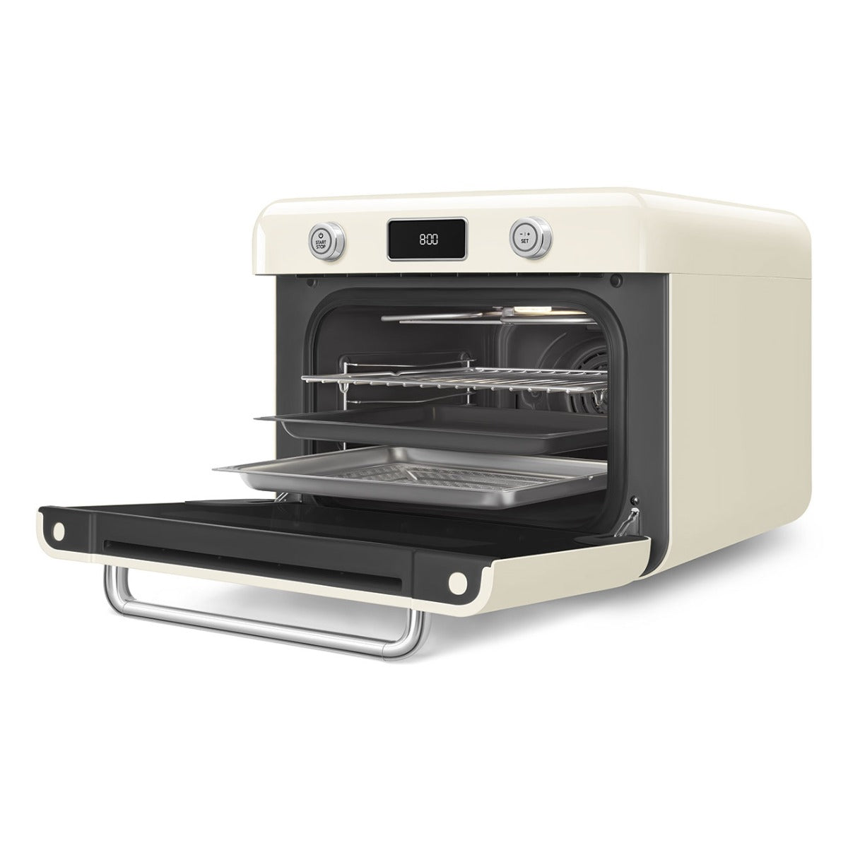Smeg Countertop Combi Oven 50's Style Cream