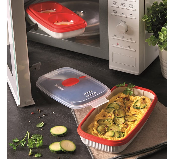 Snips Microwave Egg Poacher & Omlette Maker 0.75 Liter