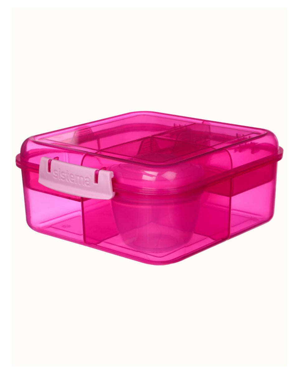 Sistema Bento Cube Lunch 1.25L Pink