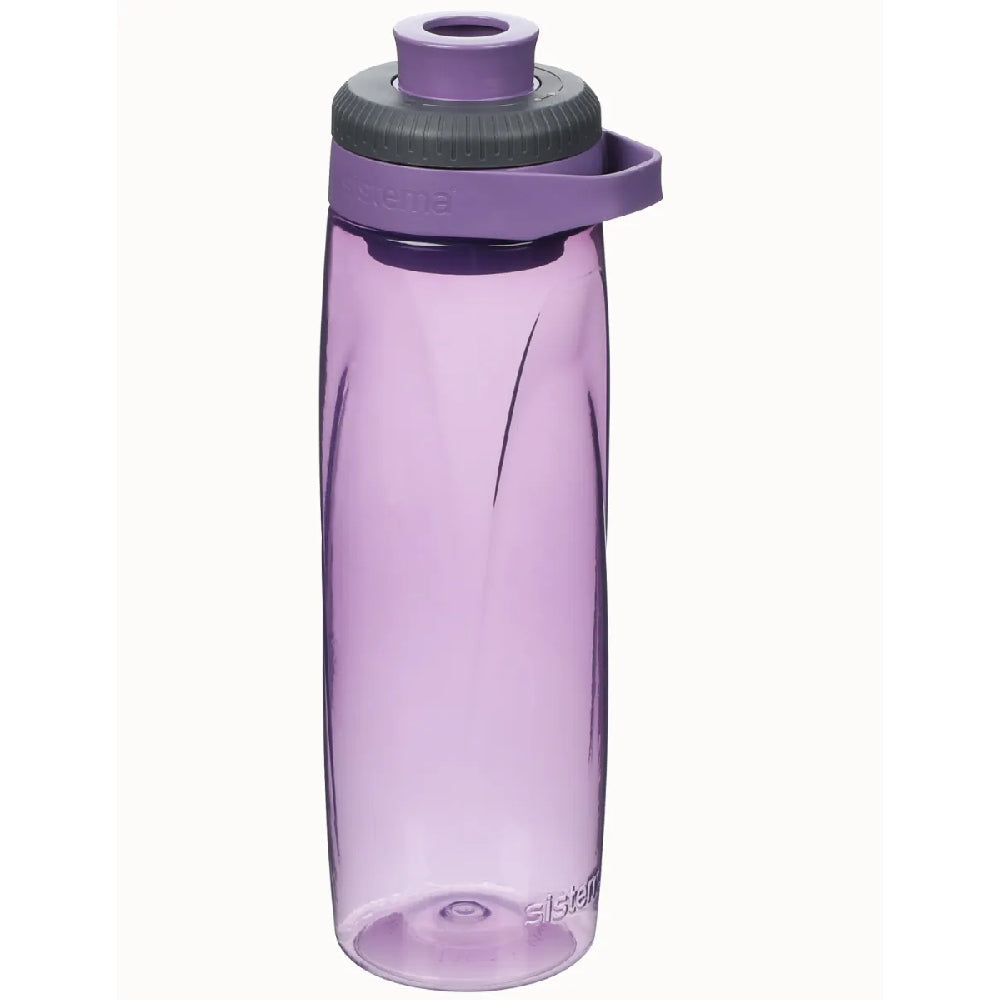 Sistema 900ML Twist n Chug lid Bottle Purple