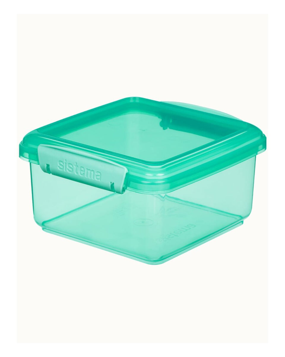 Sistema 1.2 Litre Lunch Box Plus Teal
