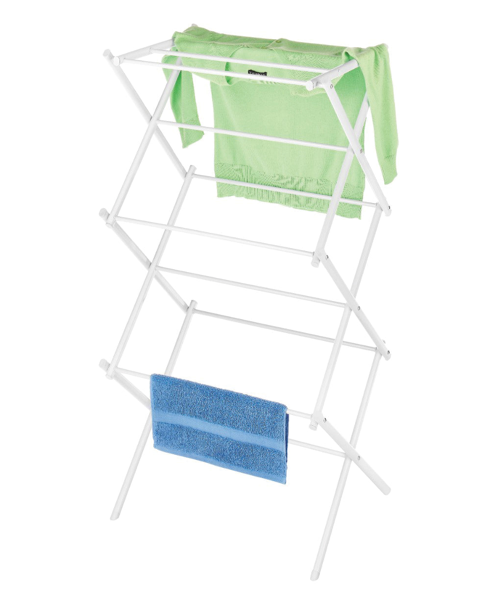 Whitmor Foldable Drying Rack White