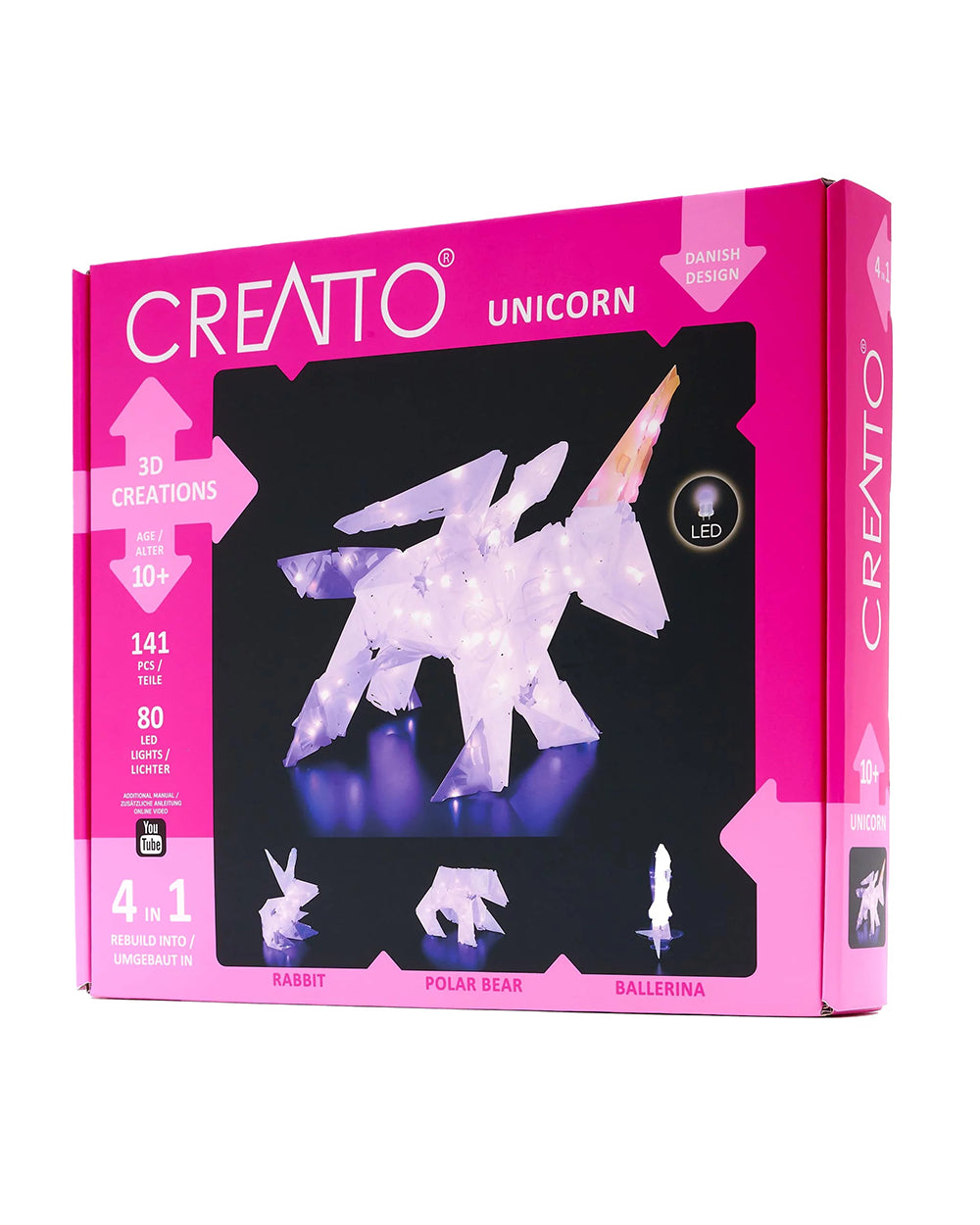 Thames & Kosmos Creatto Unicorn Light-Up Crafting Puzzle Kit
