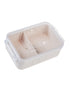Simplify 2 Pack Eco Wheat Lunch Box With Clear Lid 800ML 1 Piece