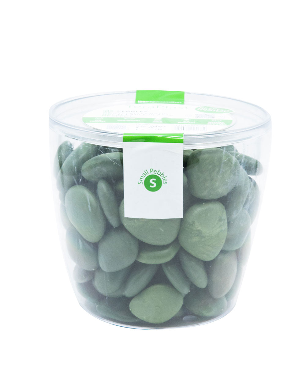 Teraplast Plastic Pebble Box Green