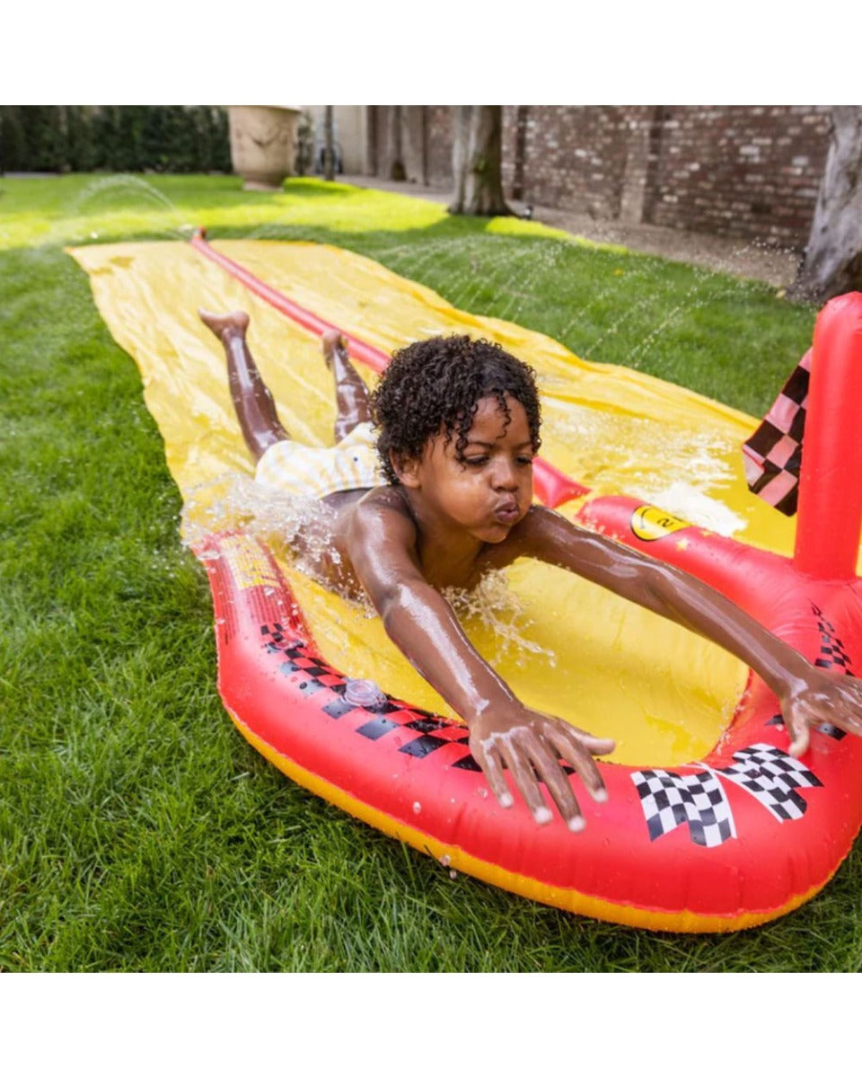 Swim Essentials Double Waterslide Racing Sprinkler
