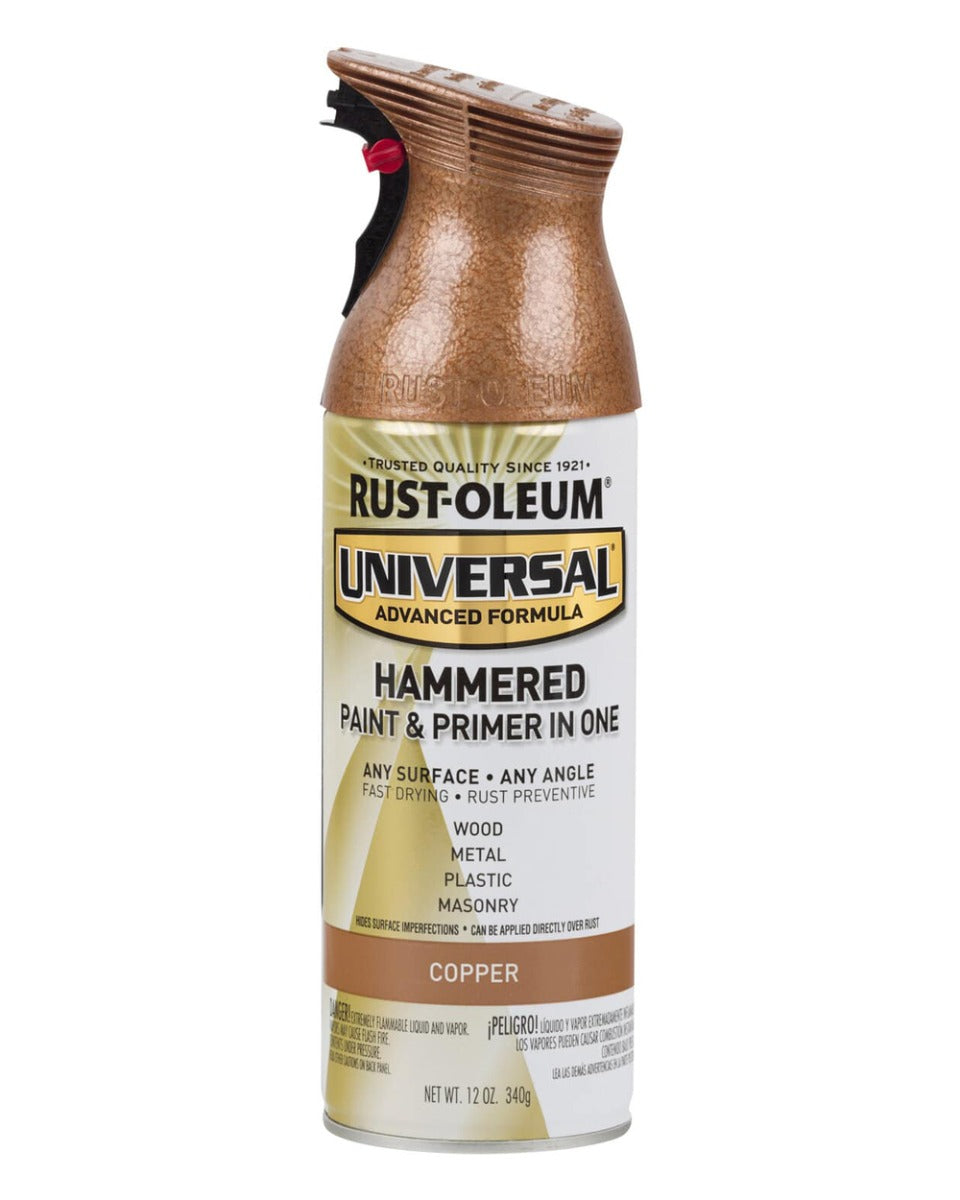 RustOleum Universal Spray Copper Hammered 12Oz