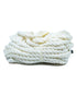 Wellington Cordage 3/8"x50' White Nylon Rope