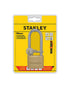 Stanley Brass Padlock 50mm Standard Shackle