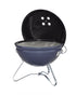 Weber Smokey Joe 14 inch Premium Charcoal Grill Blue