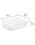 Sterilite Storage Box White 28 Quart