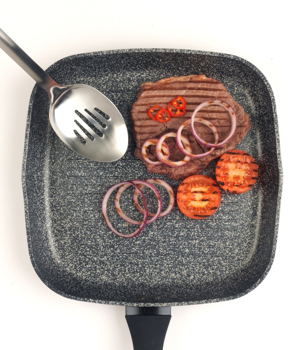 Salter Megastone Griddle Pan Silver 28cm