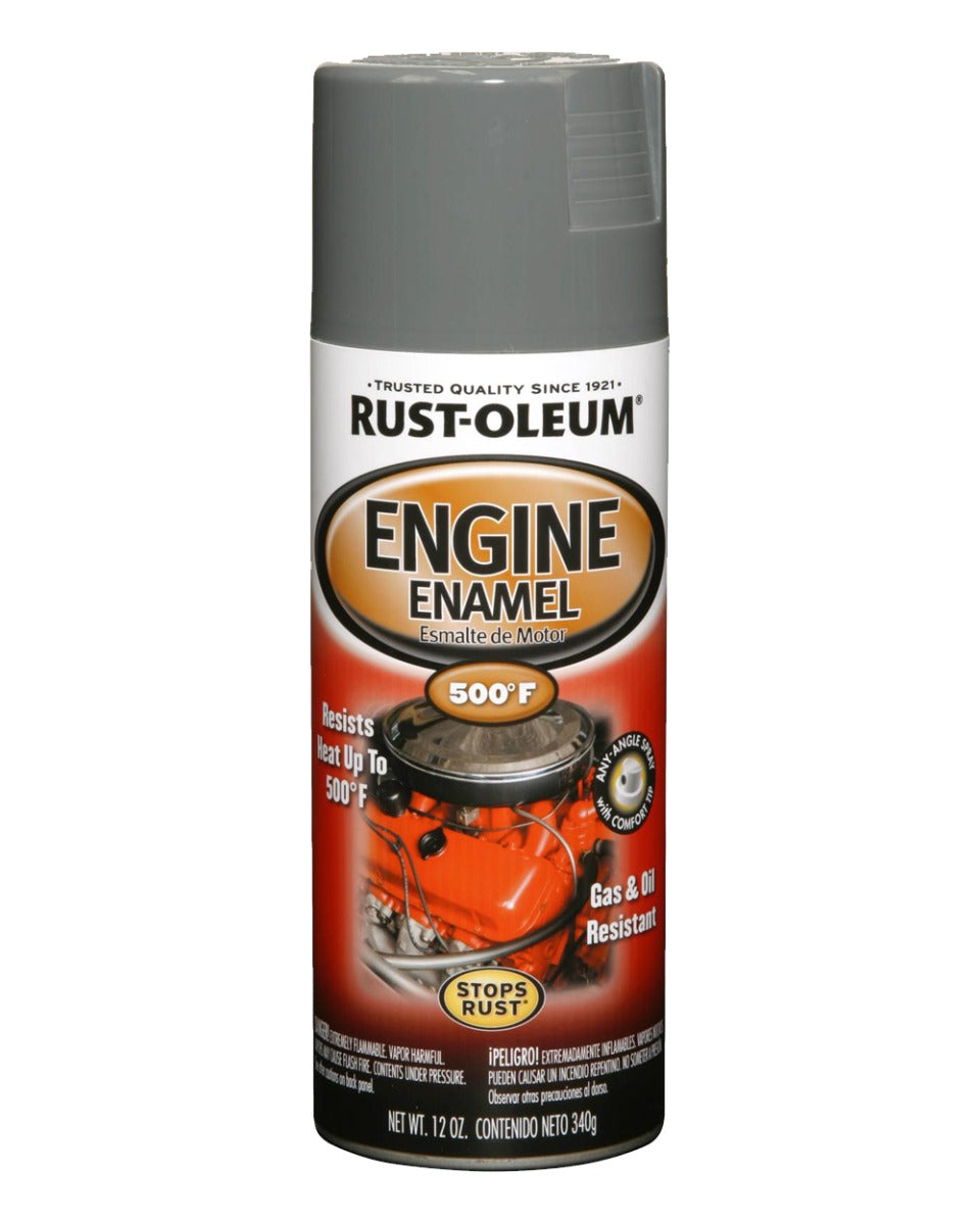 RustOleum Auto Engine Enamel Ford Grey 12Oz