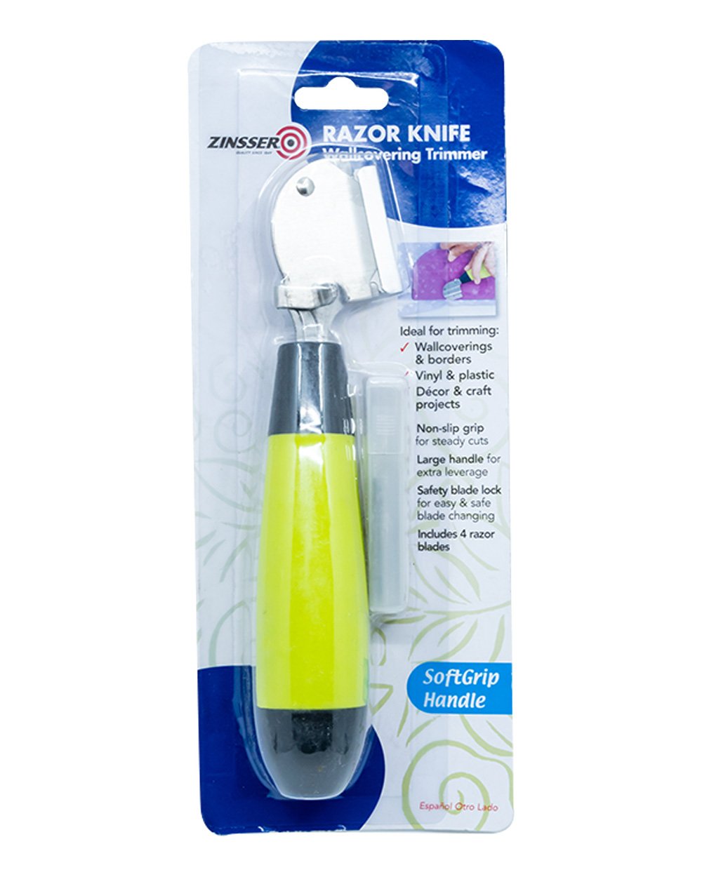 Zinsser Soft Grip Razor 5 Blade