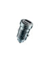 Trands Glassy Series Dual Port USB C to A Car Charger TR-CC177