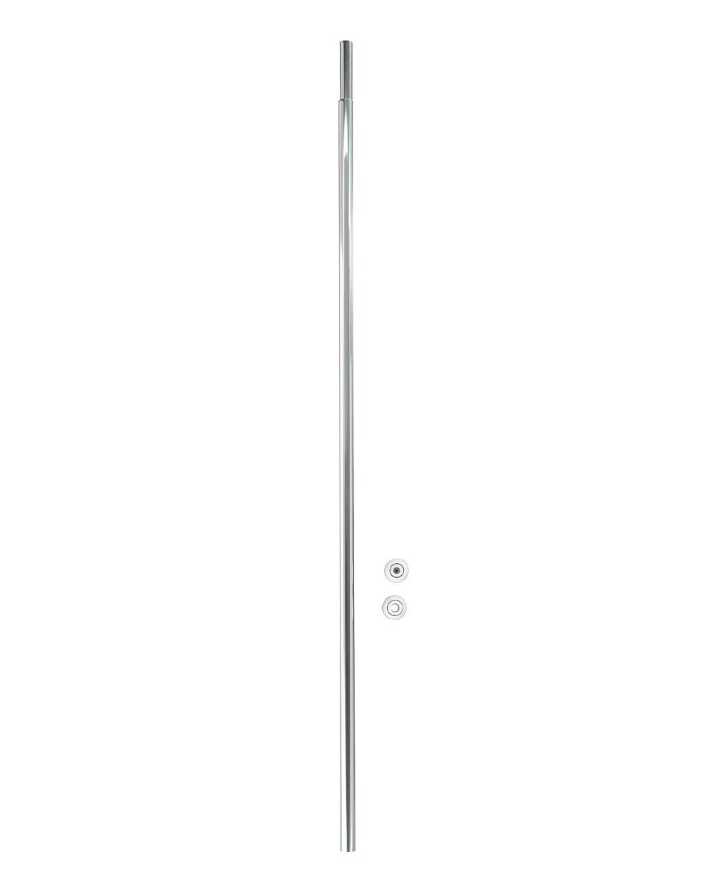 Wenko Telescopic Slide Bar 20mm Chrome Extendible 70 to 115 cm