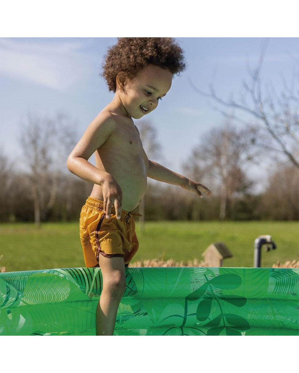 Swim Essentials Green Tropical Printed Children's pool 150 cm 3 rings