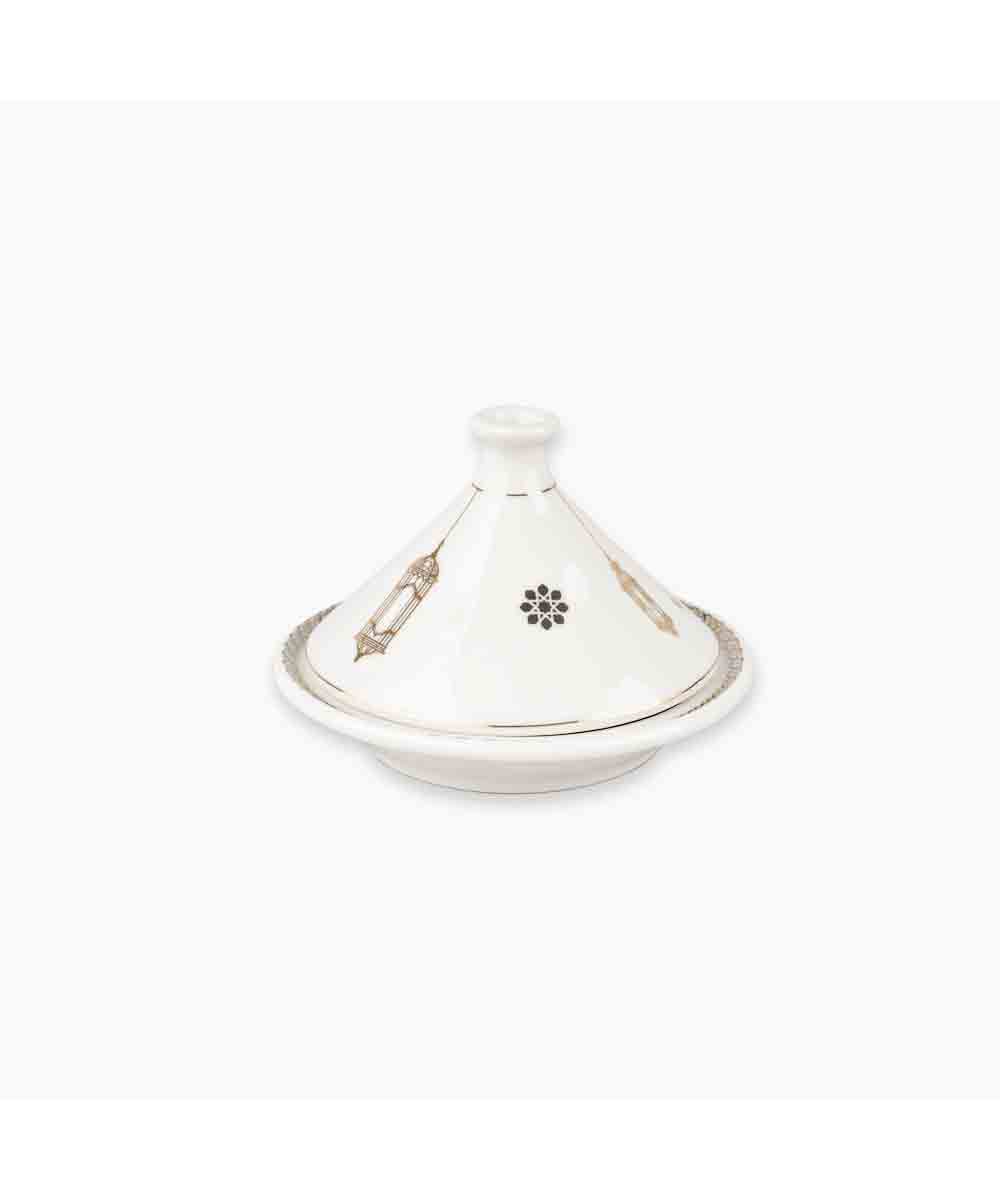 Rosa Farha Dates Plate Plus Lid