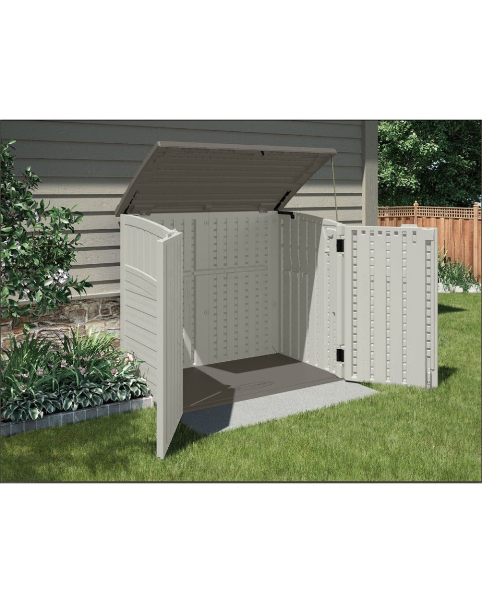 Suncast 34 Cuft Horizontal Storage Shed
