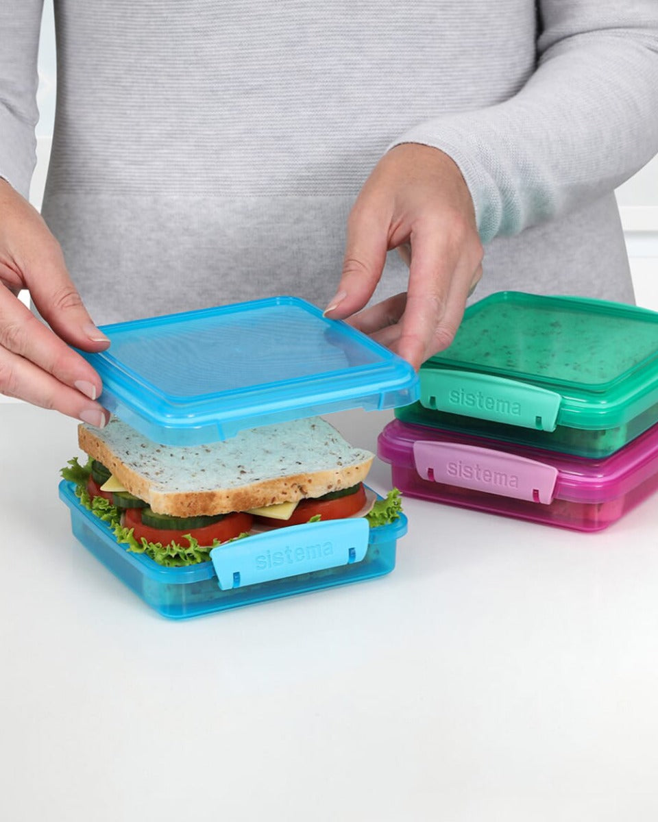 Sistema Sandwich Colored 3 Pack 450ML