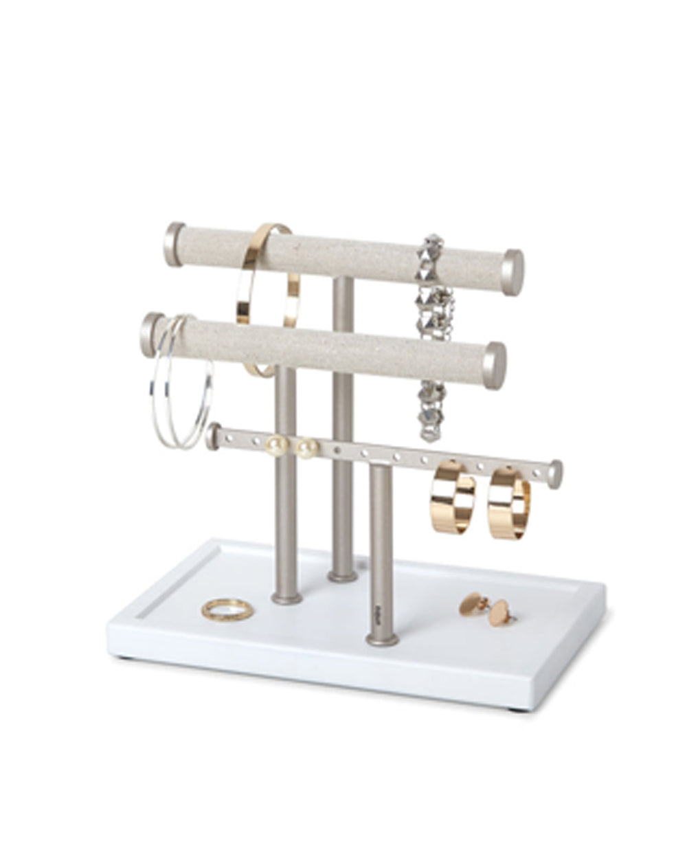 Umbra Trigem Bracelet Bar KD White Nickel