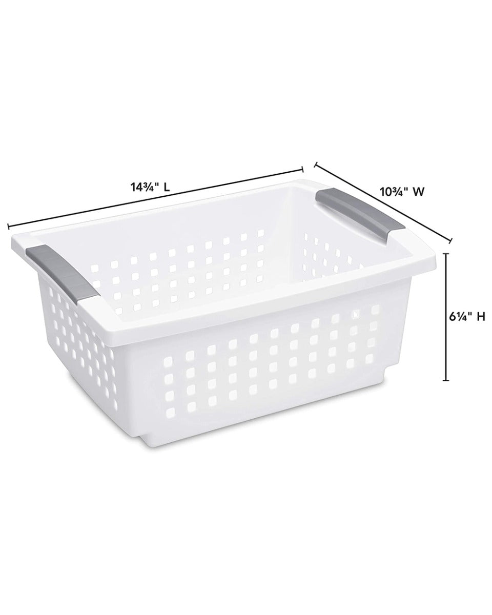 Sterilite Medium Stacking Basket