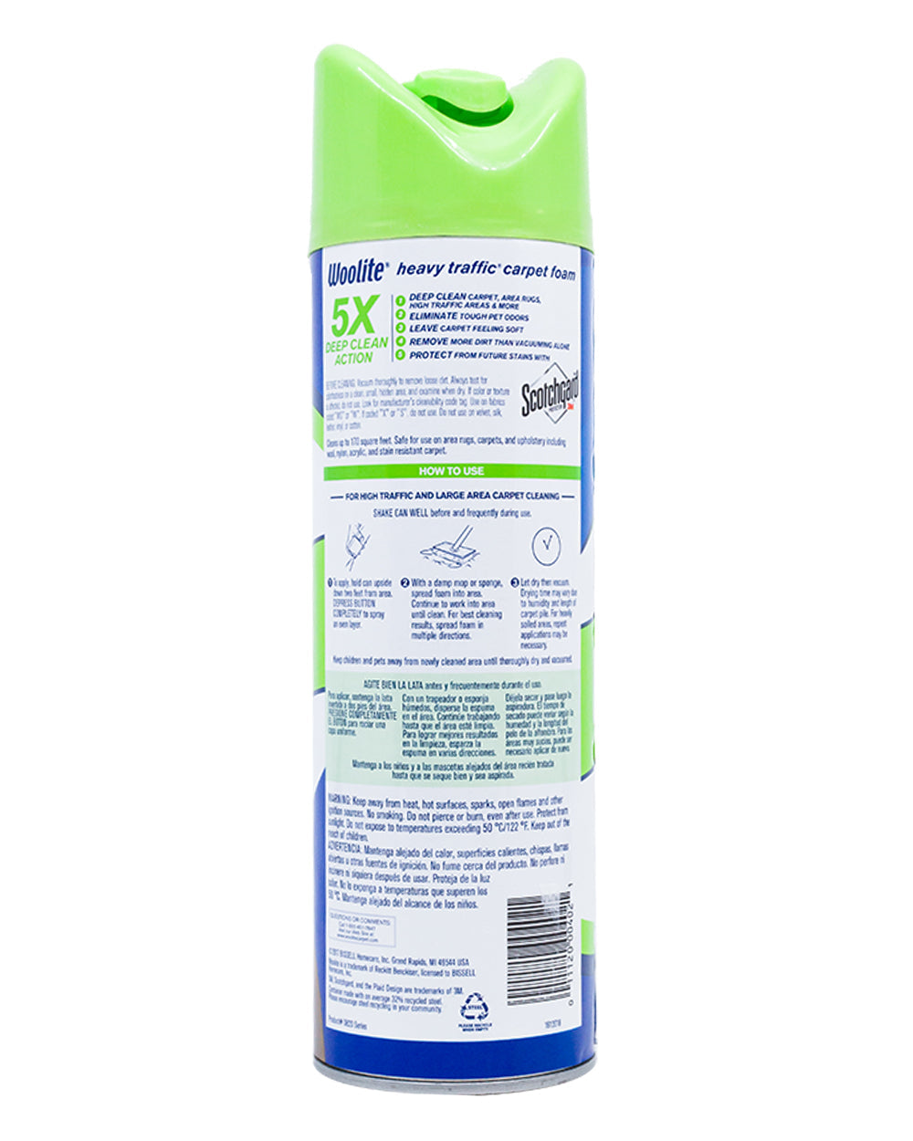 Woolite Heavy Traffic Carpet Cleaner 22 Oz