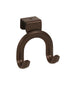 Spectrum Ashley Over the Cabinet Double Hook Bronze