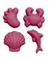 Scrunch Moulds Cherry Red