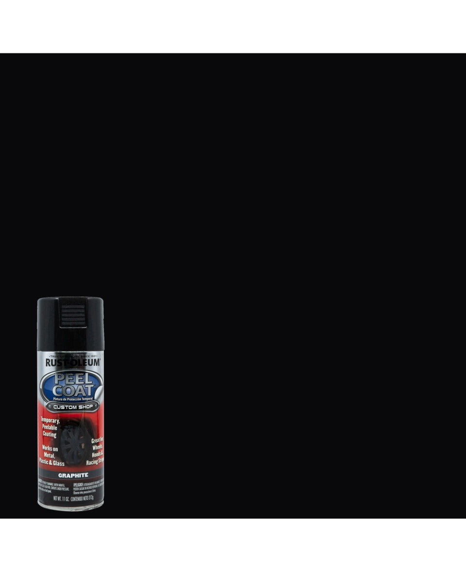 RustOleum Peel Coat Graphite 11Oz Matte