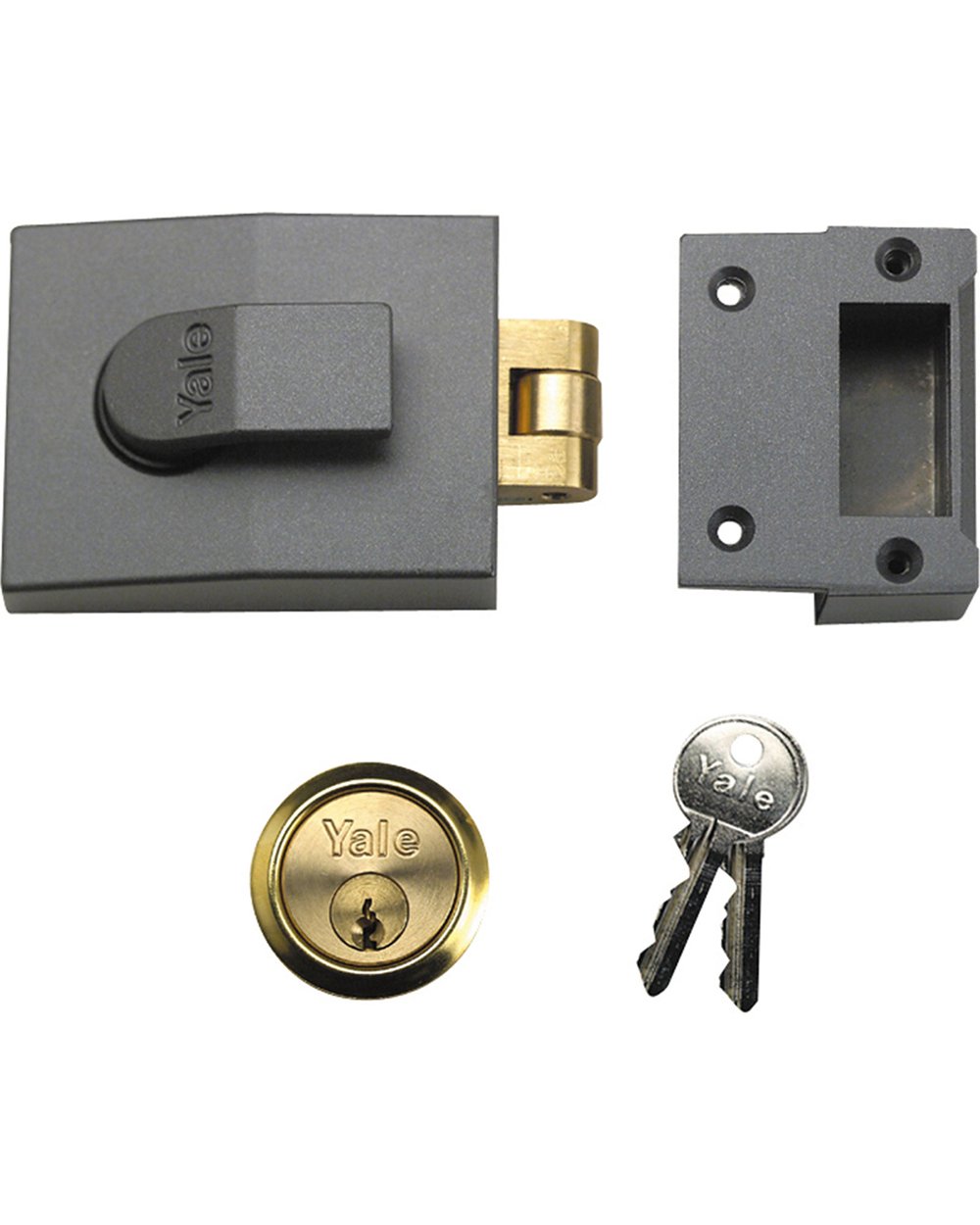 Yale Grey Night Latch