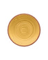 Tarhong Rustic Swirl Salad Plate Yellow